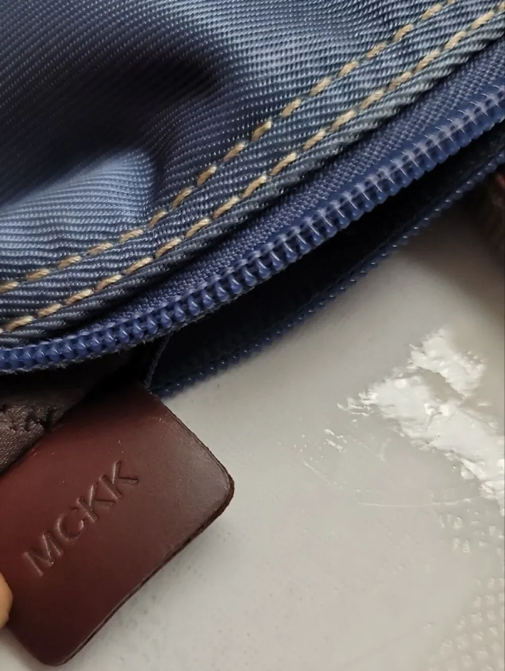Lancel Nylon Travel Bag